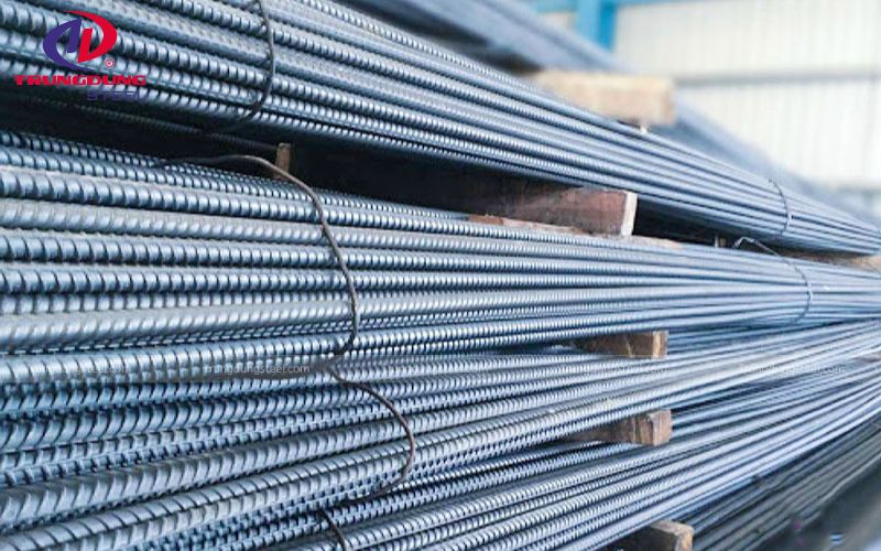 Thép D12 là loại thép cây có đường kính danh nghĩa của mặt cắt ngang là 12mm