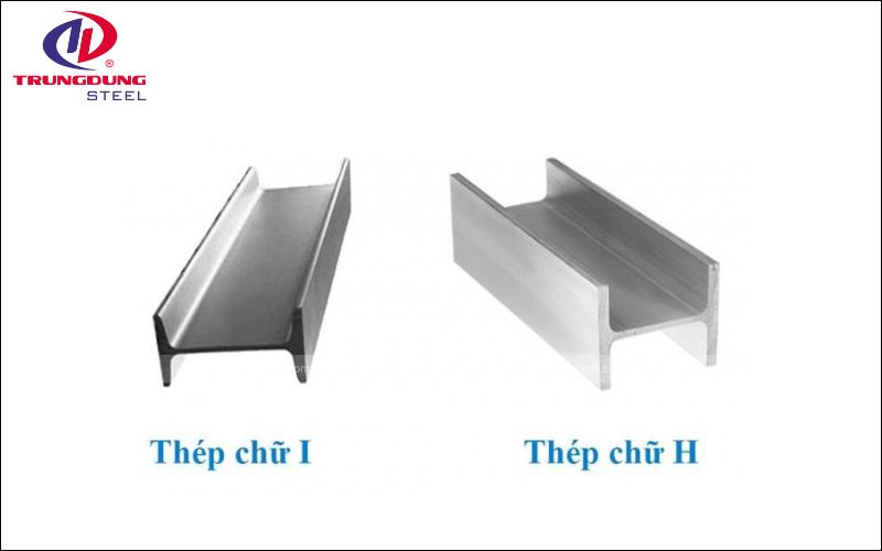 Cả thép H và thép I đều thuộc nhóm thép kết cấu dạng hình