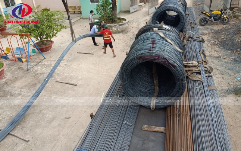 Thép phi 8 được ưa chuộng trong nhiều ứng dụng xây dựng