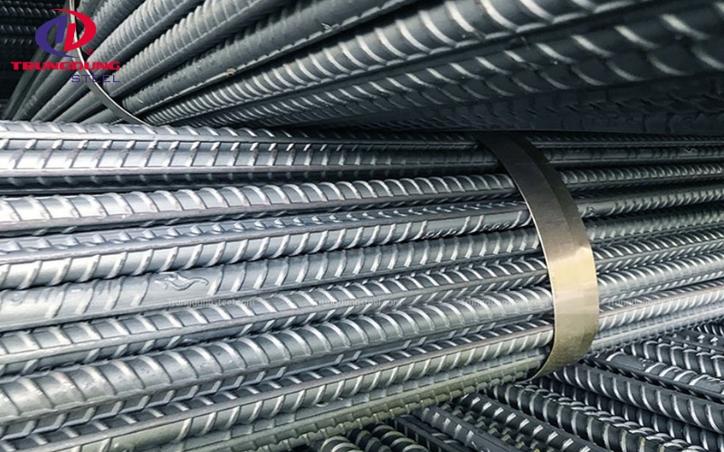 Thép cây là loại thép được sử dụng phổ biến trong xây dựng