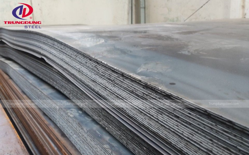 Độ bền kéo của thép SS400 là khoảng 400 - 510 MPa