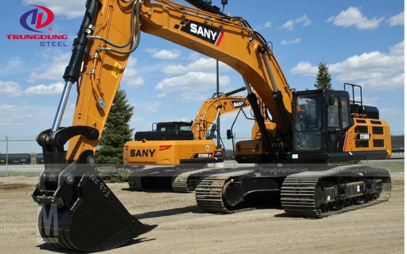 Thép đúc có thể ứng dụng làm răng gầu máy xúc