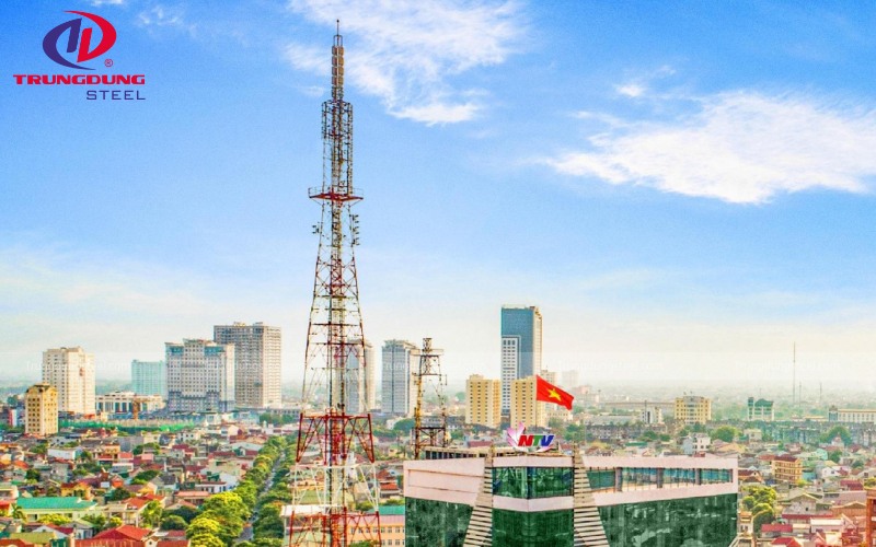 Thép H300 có thể dùng cho tháp ăng-ten, cột thu phát sóng